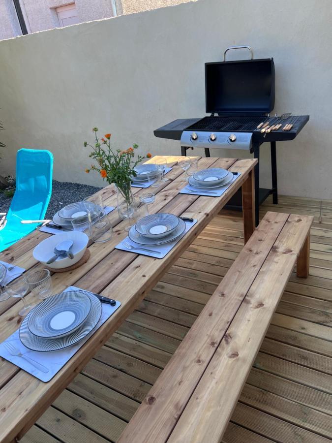 Charmante Maison Climatisee Avec Piscine Au Calme A 카르카손 외부 사진