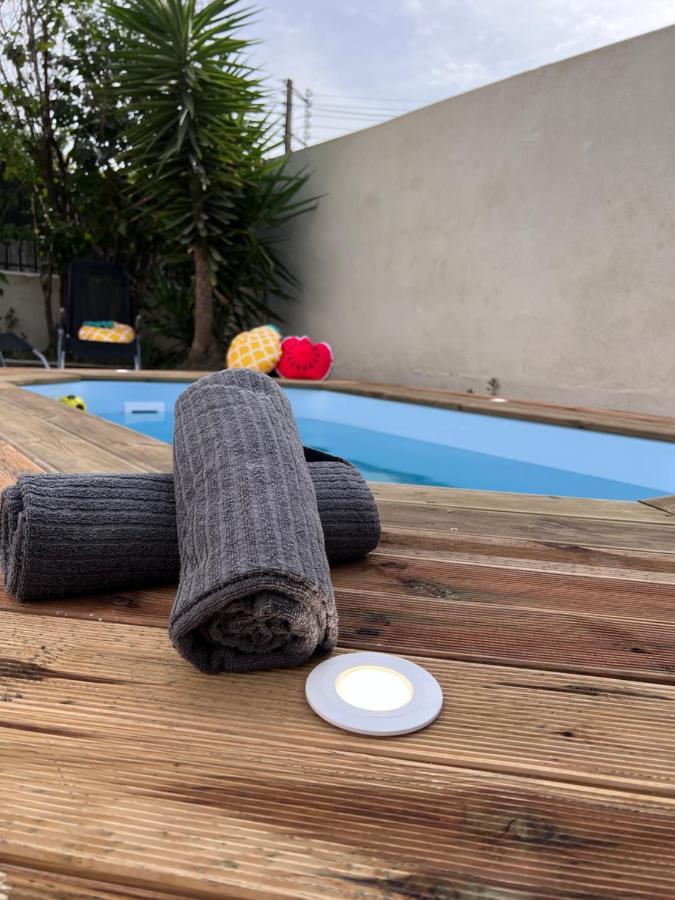 Charmante Maison Climatisee Avec Piscine Au Calme A 카르카손 외부 사진